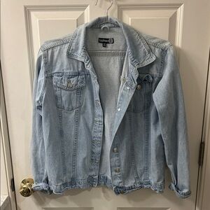 Boohoo Light Blue Denim Trucker Jacket